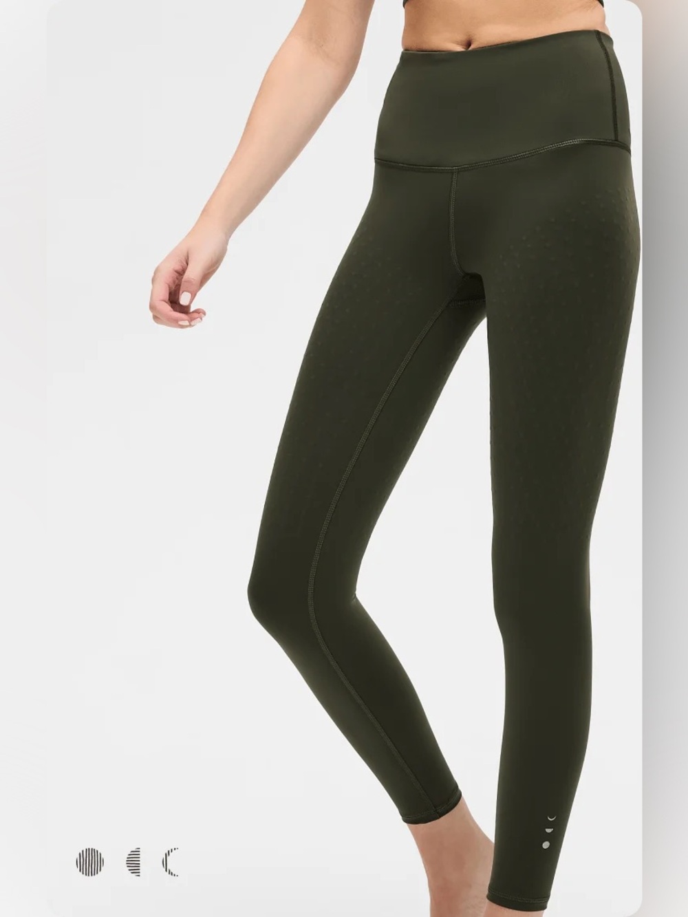 Elastique L'Original Lymphatic Compression Leggings in Olive